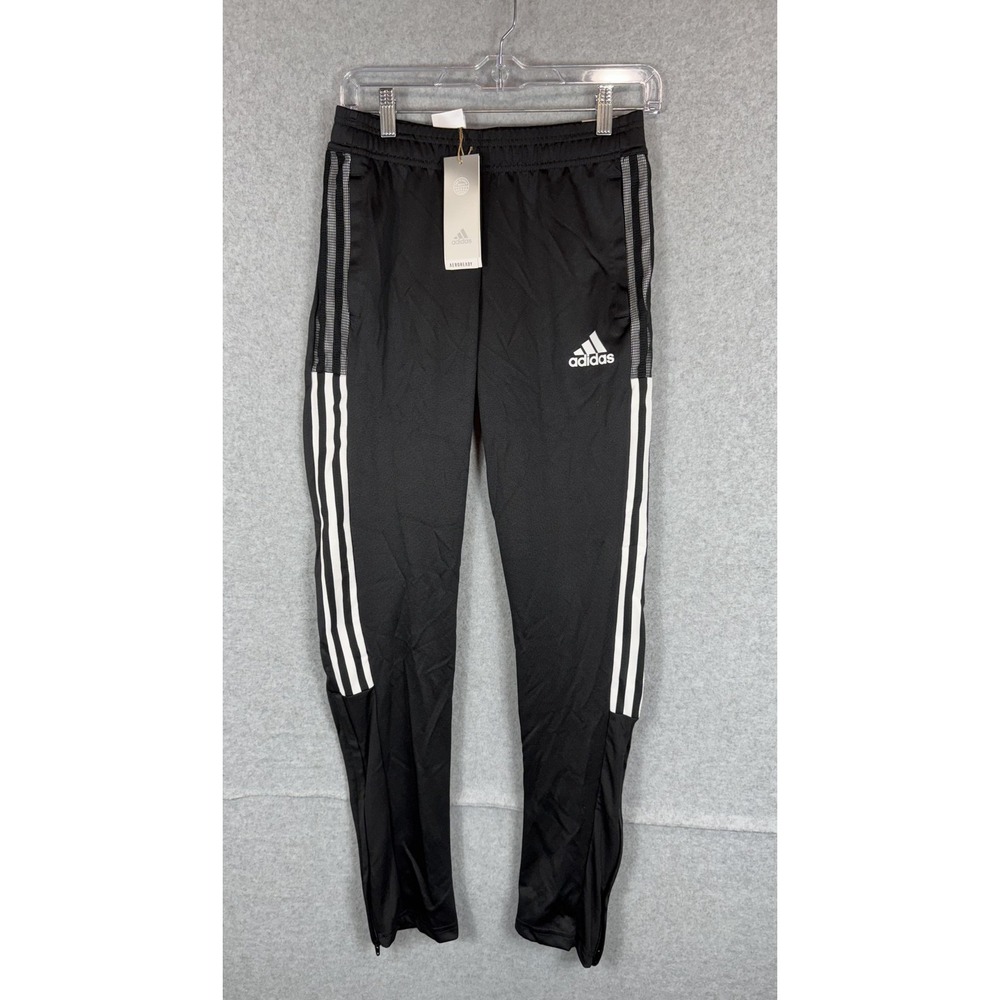 Adidas Tiro TK Aeroready Pants Girls‎ XL Primegreen Soccer Tapered Leg Athletic